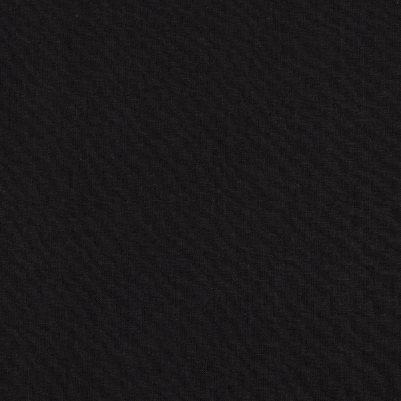 Beschichtete Baumwolle Schwarz